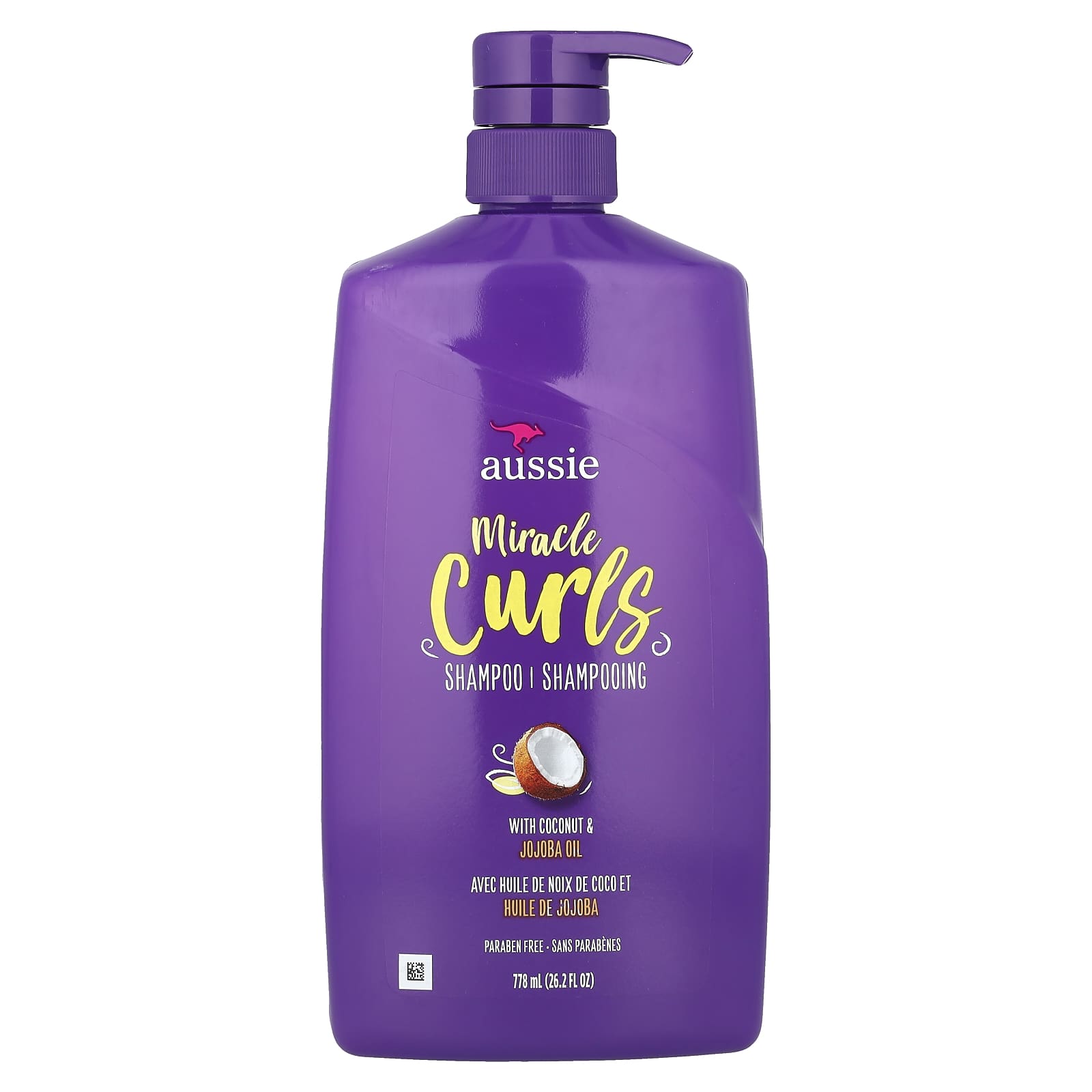 Miracle Curls with Coconut and Jojoba Oil and Paraben Free Shampoo