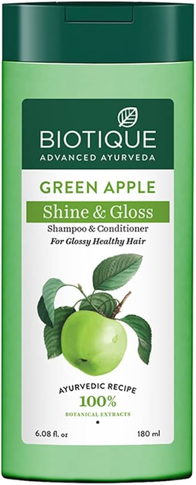 green apple shampoo
